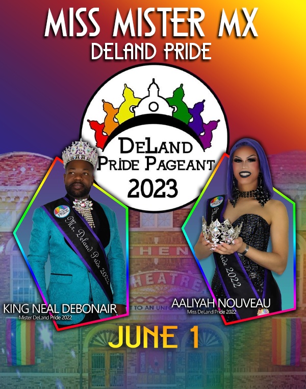 DeLand Pride Pageant 2023 Athens Theatre Deland Florida