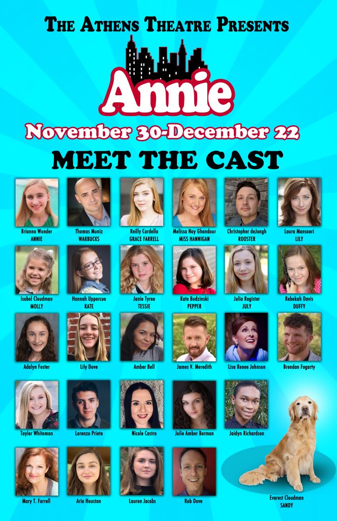 Annie_Meet the Cast Athens Theatre Deland, Florida