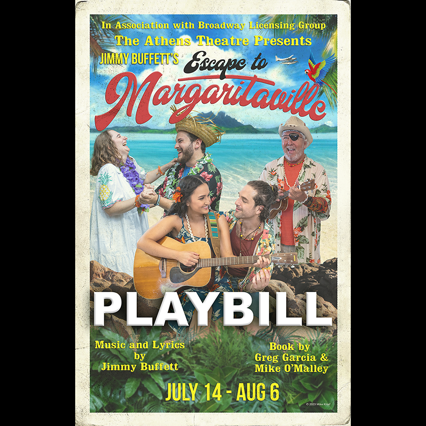 Margaritaville Playbill Cover Link