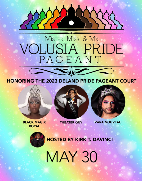 Support Volusia Pride Pageant 2024!