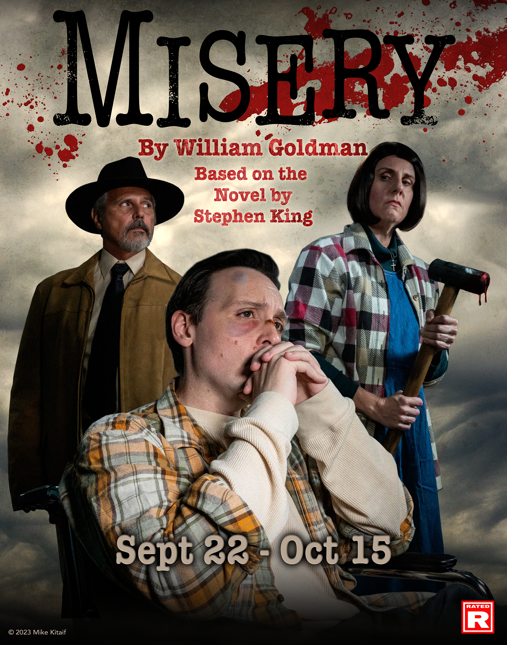 Stephen King's Misery (the play) running Sept 22 through October 15