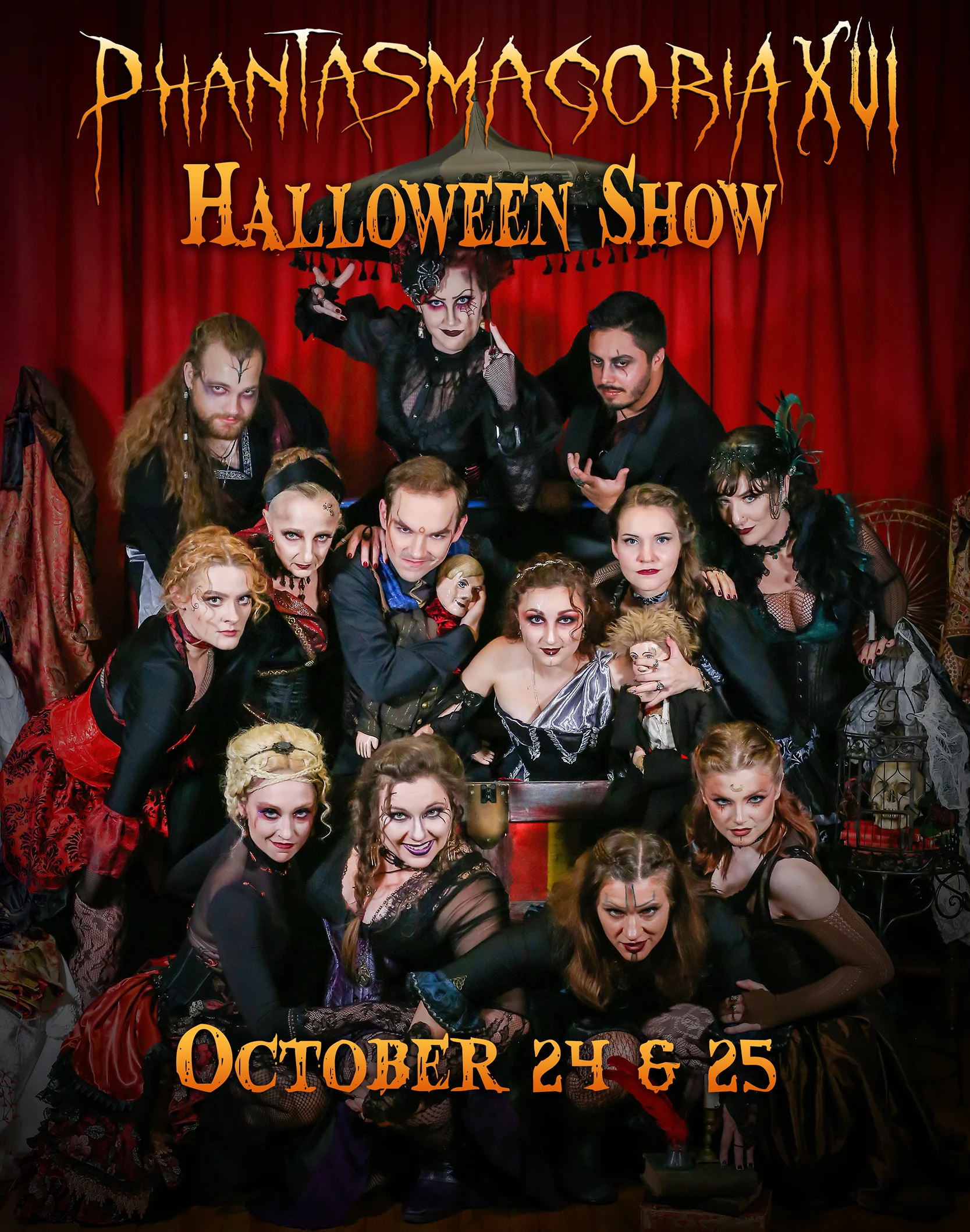 Phantasmagoria XVI Halloween 2025 web2