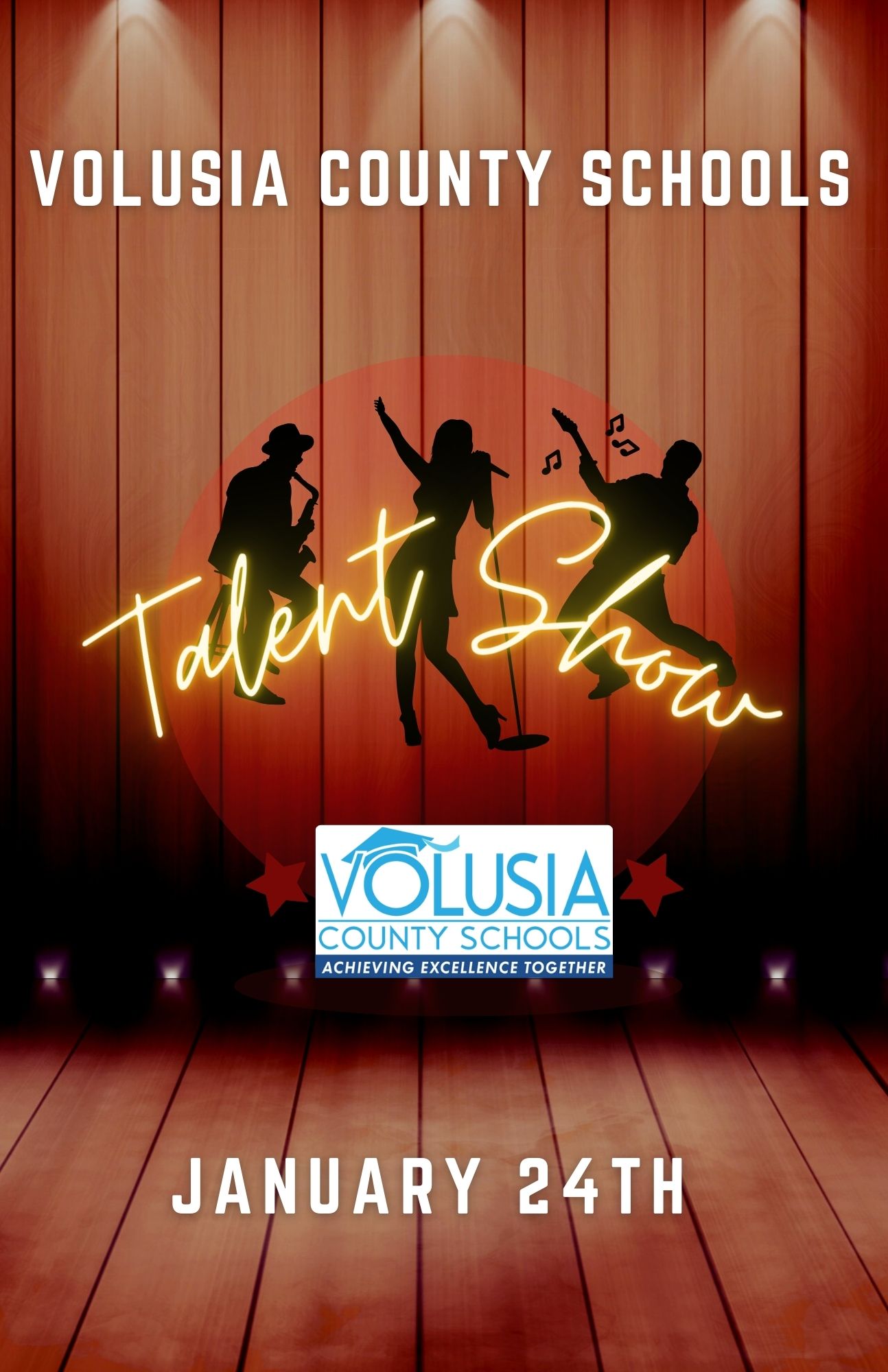 VCS Talent Show Poster 2024 11X17