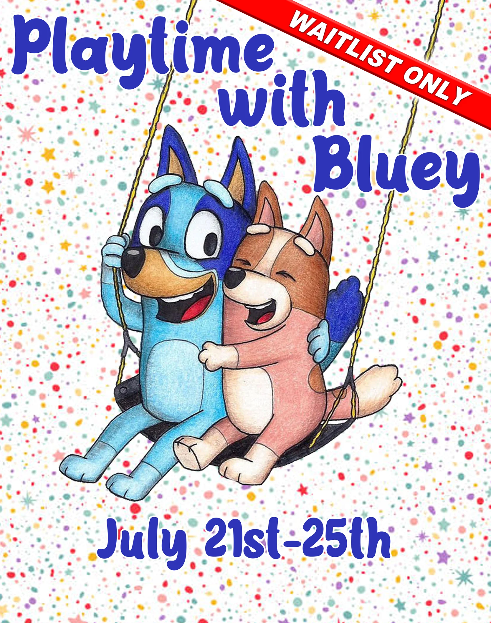 Playtime with Bluey Web Waitlist